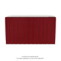 Fassane Premium EL H, commande RF,Ruby Red 3003, 750W H500 mm / L905 mm