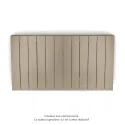 Fassane Premium EL H, commande RF,Beige Quartz 0523, 750W H500 mm / L905 mm