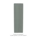 Fassane Premium EL V, commande RF, couleur Blue Grey, 2000W, H2217 mm / L666 mm