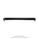 DécoForm EL plinthe, sans régul., couleur 9005, 1000W, H 190 mm / L 2000 mm
