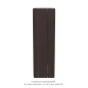 Fassane Premium EL V, commande RF, couleur Dark Brown, 2000W, H2217mm / L666mm