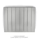Fassane Premium EL H, commande RF,White Aluminium 9006, 500W H500 mm / L609 mm