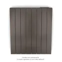 Fassane Premium EL H, commande RF,Brown Quartz 0529, 750W H700 mm / L609 mm
