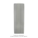 Fassane Premium EL V, commande RF, couleur Inox Look, 1500W, H1817 mm / L592 mm