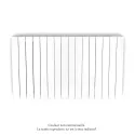 Fassane Premium EL H, commande RF,White Matt 0556, 1500W H700 mm / L1201 mm