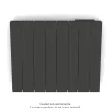 Fassane Premium EL H, commande RF,Umbra Grey 7222, 500W H500 mm / L609 mm