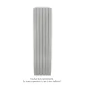 Fassane Premium EL V, commande RF,couleur White Aluminium, 1000W,H1817mm/L444mm