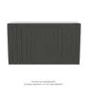 Fassane Premium EL H, commande RF,Umbra Grey 7222, 1500W H700 mm / L1201 mm