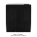 Fassane Premium EL H, commande RF,Jet Black 9005, 750W H700 mm / L609 mm