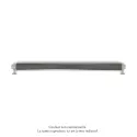 DécoForm EL plinthe, sans régul., couleur 9006, 1000W, H 190 mm / L 2000 mm