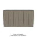 Fassane Premium EL H, commande RF,Concrete Grey 0265, 750W H500 mm / L905 mm