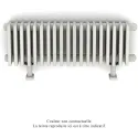 Vuelta EL plinthe, commande RF, White Quartz, 1000W, H330 mm / L962 mm