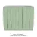 Fassane Premium EL H, commande RF,Pastel Green 6219, 500W H500 mm / L609 mm