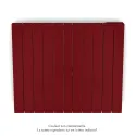 Fassane Premium EL H, commande RF,Ruby Red 3003, 1000W H700 mm / L831 mm