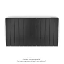 Fassane Premium EL H, commande RF,Volcanic 0336, 750W H500 mm / L905 mm