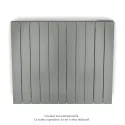 Fassane Premium EL H, commande RF,Grey Aluminium 9007, 1000W H700 mm / L831 mm