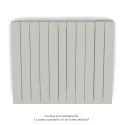 Fassane Premium EL H, commande RF,Light Grey 0262, 1000W H700 mm / L831 mm