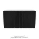 Fassane Premium EL H, commande RF,Traffic Black 9217, 750W H500 mm / L905 mm