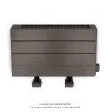 Fassane Premium EL plinthe, sans régul, Brown Quartz 0529, 500W, H296mm / L525mm