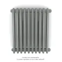Vuelta EL horizontal, sans régul., Titane, 500W, H 600 mm / L 512 mm