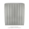 Fassane Premium EL H, commande RF,Inox Look 0332, 750W H700 mm / L609 mm