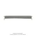 DécoForm EL plinthe, sans régul., couleur 9001, 600W, H 190 mm / L 1500 mm