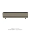Fassane Premium EL plinthe, sans régul, Concrete Grey mat, 1500W, H296mm/L1525mm