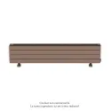 Fassane Premium EL plinthe,sans régul,Terracotta Faded mat,1500W, H296mm/L1525mm