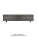 Fassane Premium EL plinthe, sans régul, Brown Quartz 0529, 1500W, H296mm/L1525mm