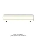 Fassane Premium EL plinthe, sans régul, Cream 9001, 1500W, H296mm / L1525mm