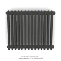 Vuelta EL horizontal, sans régul., Umbra Grey, 1000W, H 600 mm / L 742 mm