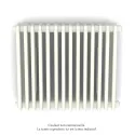 Vuelta EL horizontal, sans régul., Pure White, 1000W, H 600 mm / L 742 mm