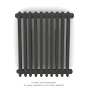 Vuelta EL horizontal, sans régul., Umbra Grey, 500W, H 600 mm / L 512 mm