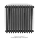 Vuelta EL horizontal, sans régul., Anthracite Grey, 750W, H 600 mm / L 604 mm