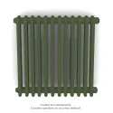 Vuelta EL horizontal, sans régul., Olive Green, 750W, H 600 mm / L 604 mm