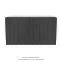 Fassane Premium EL H, commande RF,Anthracite Grey 7016, 750W H500 mm / L905 mm