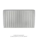 Fassane Premium EL H, commande RF,White Aluminium 9006, 1500W H700mm / L1201mm