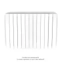 Fassane Premium EL H, commande RF,White Matt 0556, 1250W H700 mm / L979 mm
