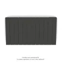 Fassane Premium EL H, commande RF,Umbra Grey 7222, 750W H500 mm / L905 mm