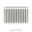 Vuelta EL horizontal, sans régul., Pure White, 1250W, H 600 mm / L 880 mm