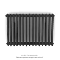Vuelta EL horizontal, sans régul., Black Quartz, 1250W, H 600 mm / L 880 mm