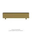 Fassane Premium EL plinthe, sans régul, Beach Gold mat ,1500W, H296mm/L1525mm