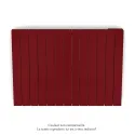 Fassane Premium EL H, commande RF,Ruby Red 3003, 1250W H700 mm / L979 mm