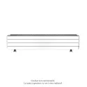 Fassane Premium EL plinthe, sans régul, White Matt 0556, 1500W, H296mm / L1525mm