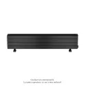Fassane Premium EL plinthe, sans régul, Black Quartz 0550, 1500W, H296mm/L1525mm