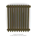 Vuelta EL horizontal, sans régul., Bronze, 500W, H 600 mm / L 512 mm