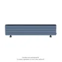 Fassane Premium EL plinthe, sans régul, Pigeon blue mat, 1500W, H296mm/L1525mm