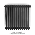 Vuelta EL horizontal, sans régul., Black Quartz, 750W, H 600 mm / L 604 mm
