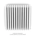 Vuelta EL horizontal, sans régul., White Matt, 750W, H 600 mm / L 604 mm
