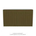 Fassane Premium EL H, commande RF,Bronze 0276, 1500W H700 mm / L1201 mm